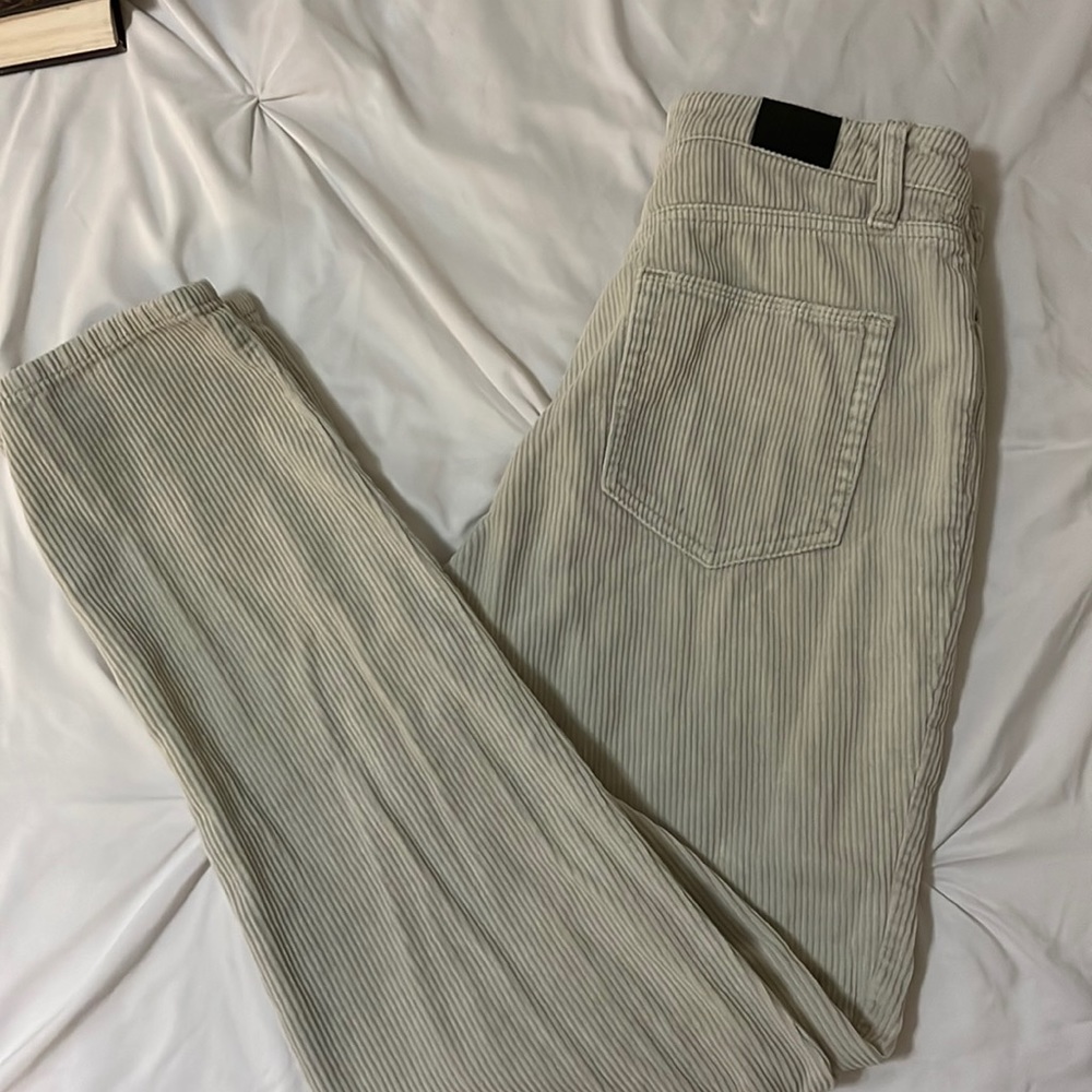 BDG Corduroy Cream/Beige High Waisted Pants